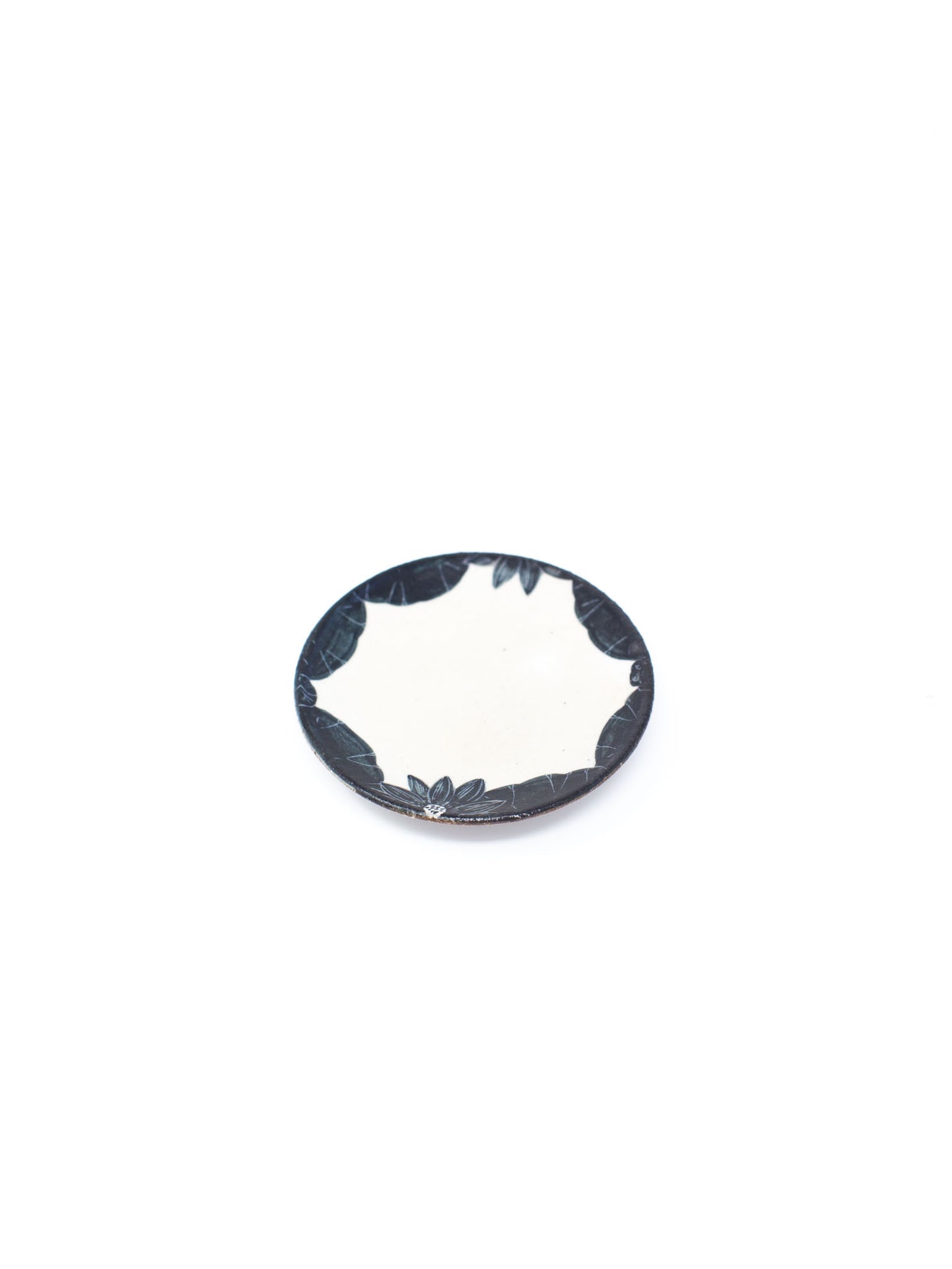 Lotus 8.8 cm Mini Plate by Momoko Otani (大谷桃子)