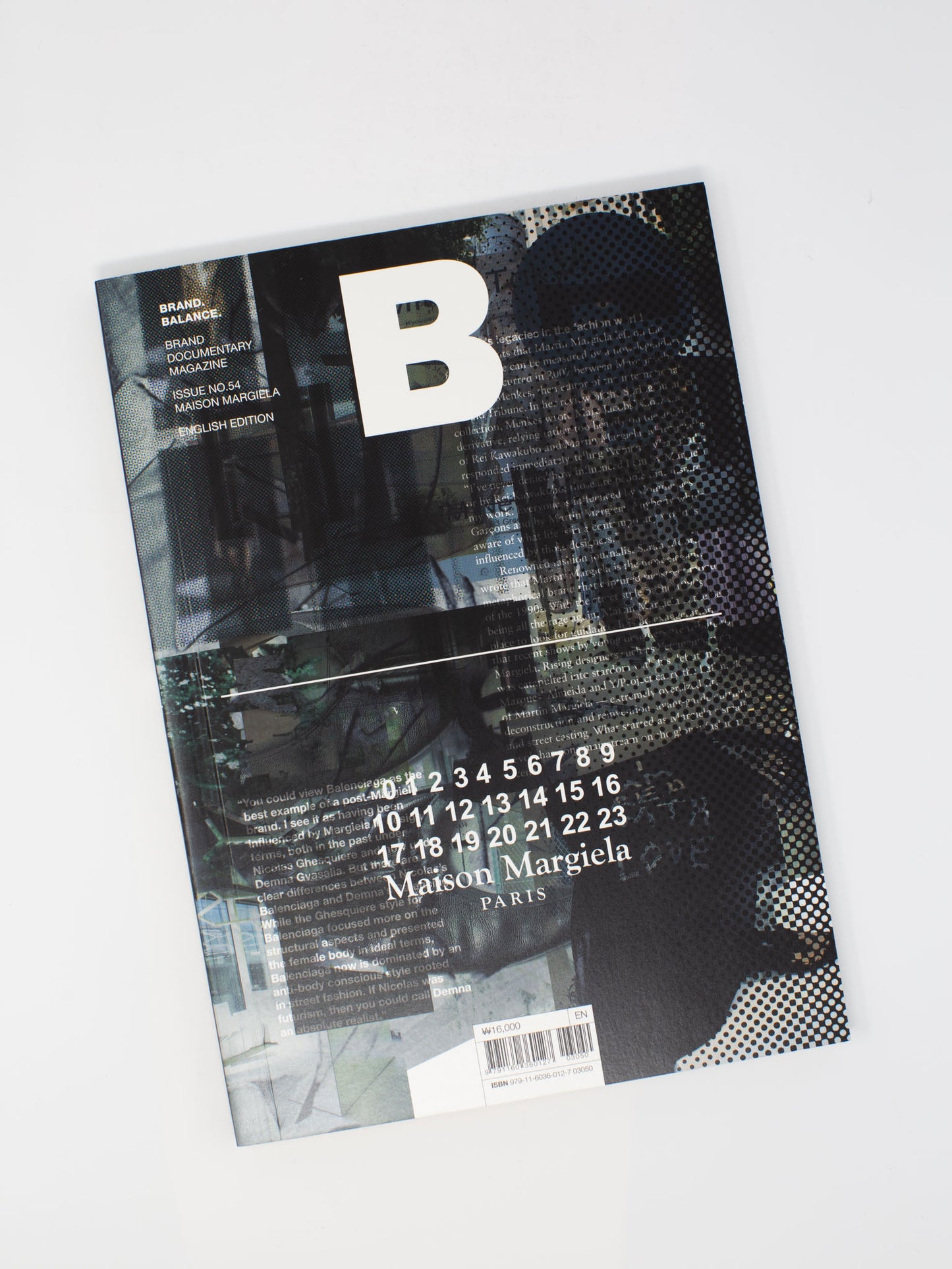 Magazine B - Title Initial M