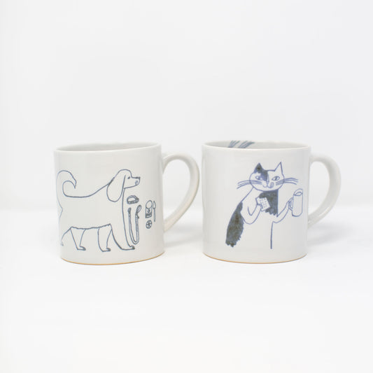 Toraneko Bonbon Cat/Dog Mug - Large
