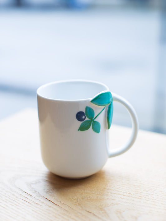 ICHENDORF Milano Greenwood Hand-painted Ceramic Mug
