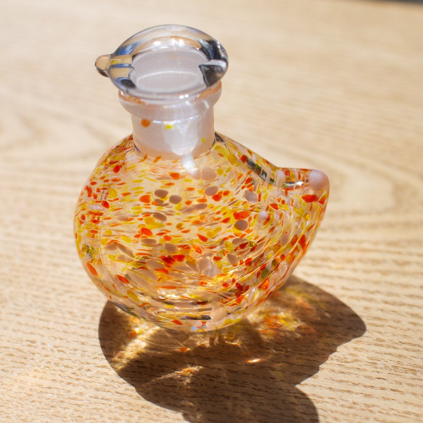 Hirota Bird Shape Soy Sauce Dispenser - Orange