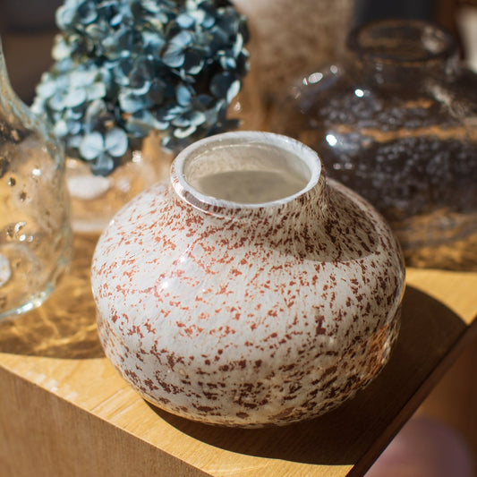 Henry Dean Femeia Vase Round Belly Large - Copper