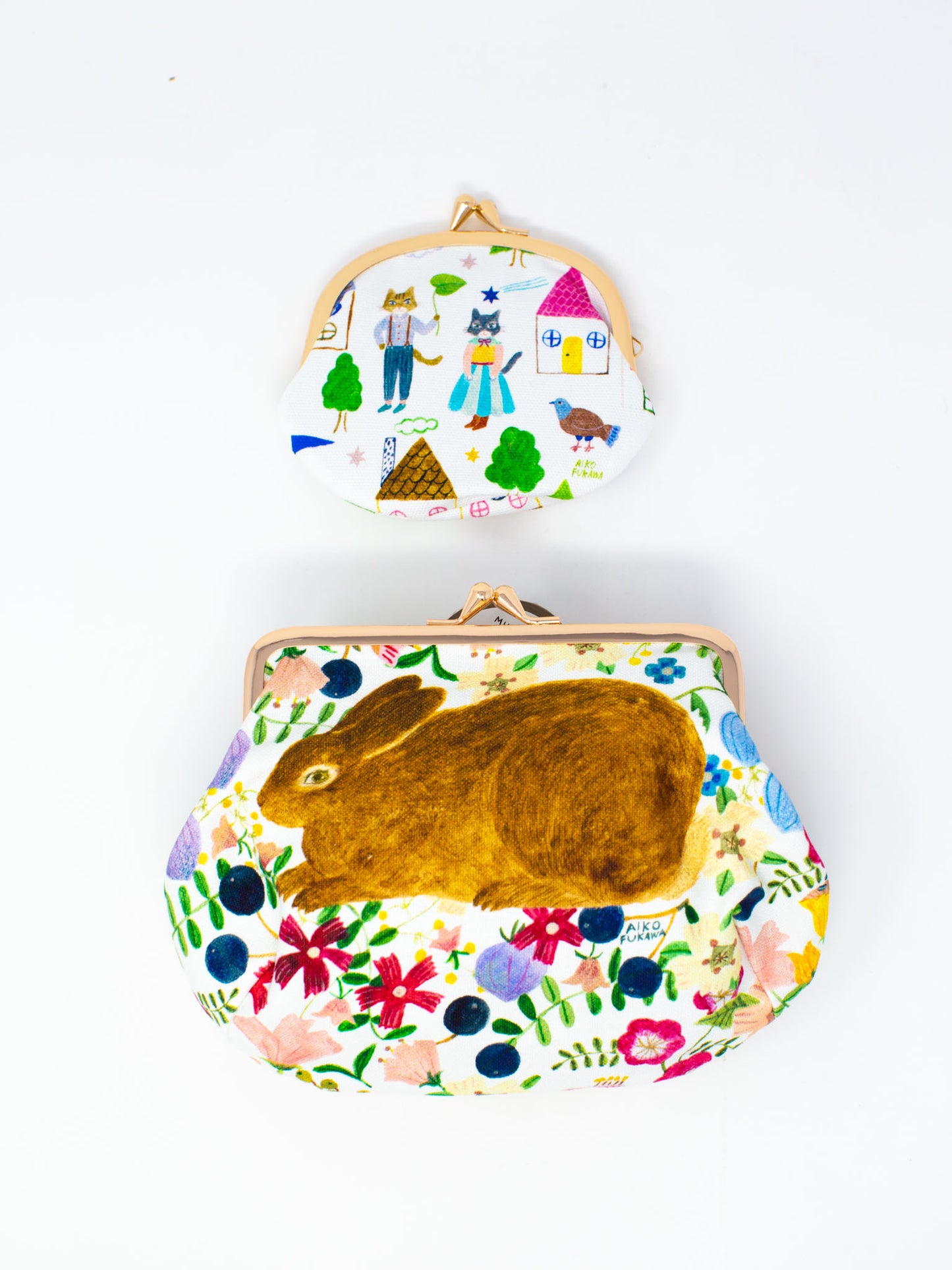 Aiko Fukawa Large Clip Purse - Rabbit