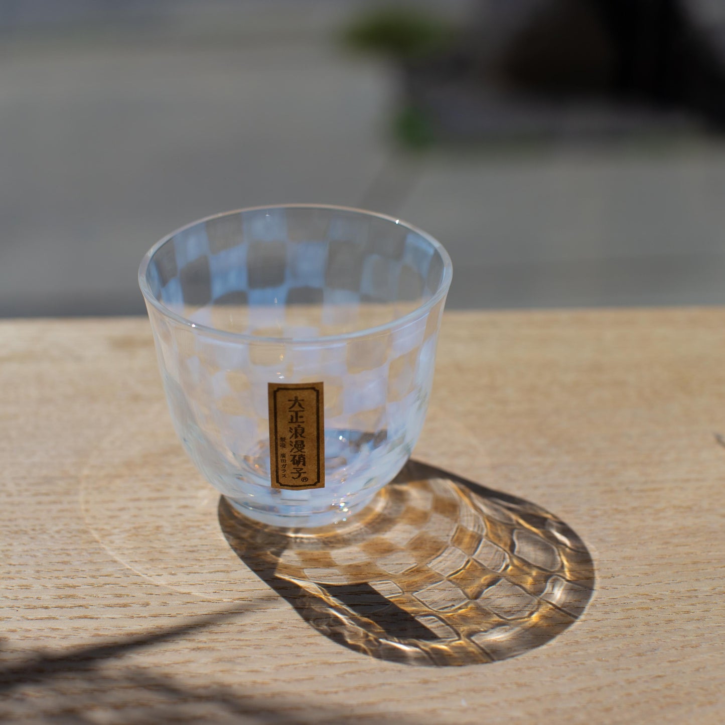 HIROTA Taisho Roman Water Tumbler - Square