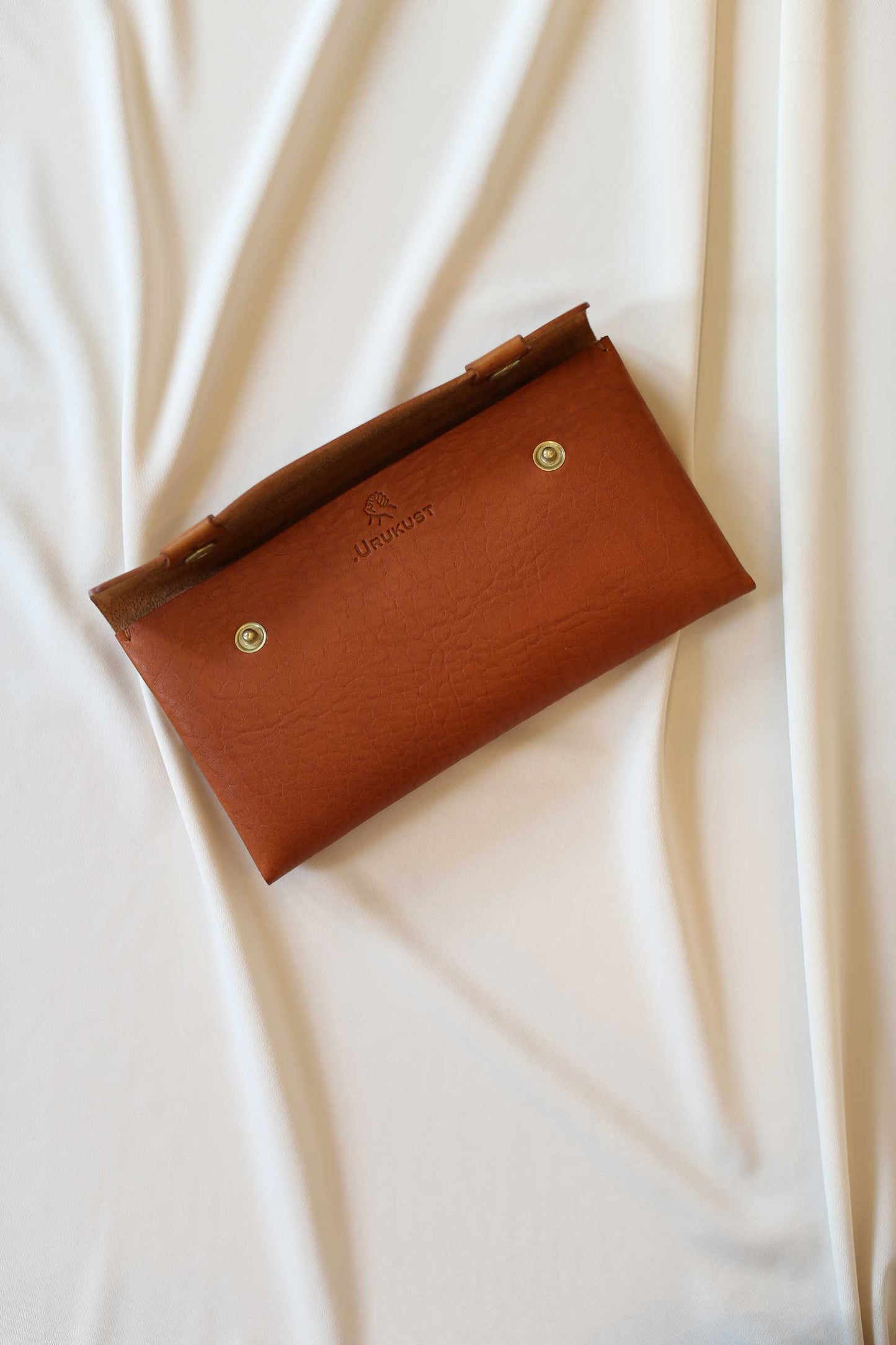 Urukust Leather Long Wallet