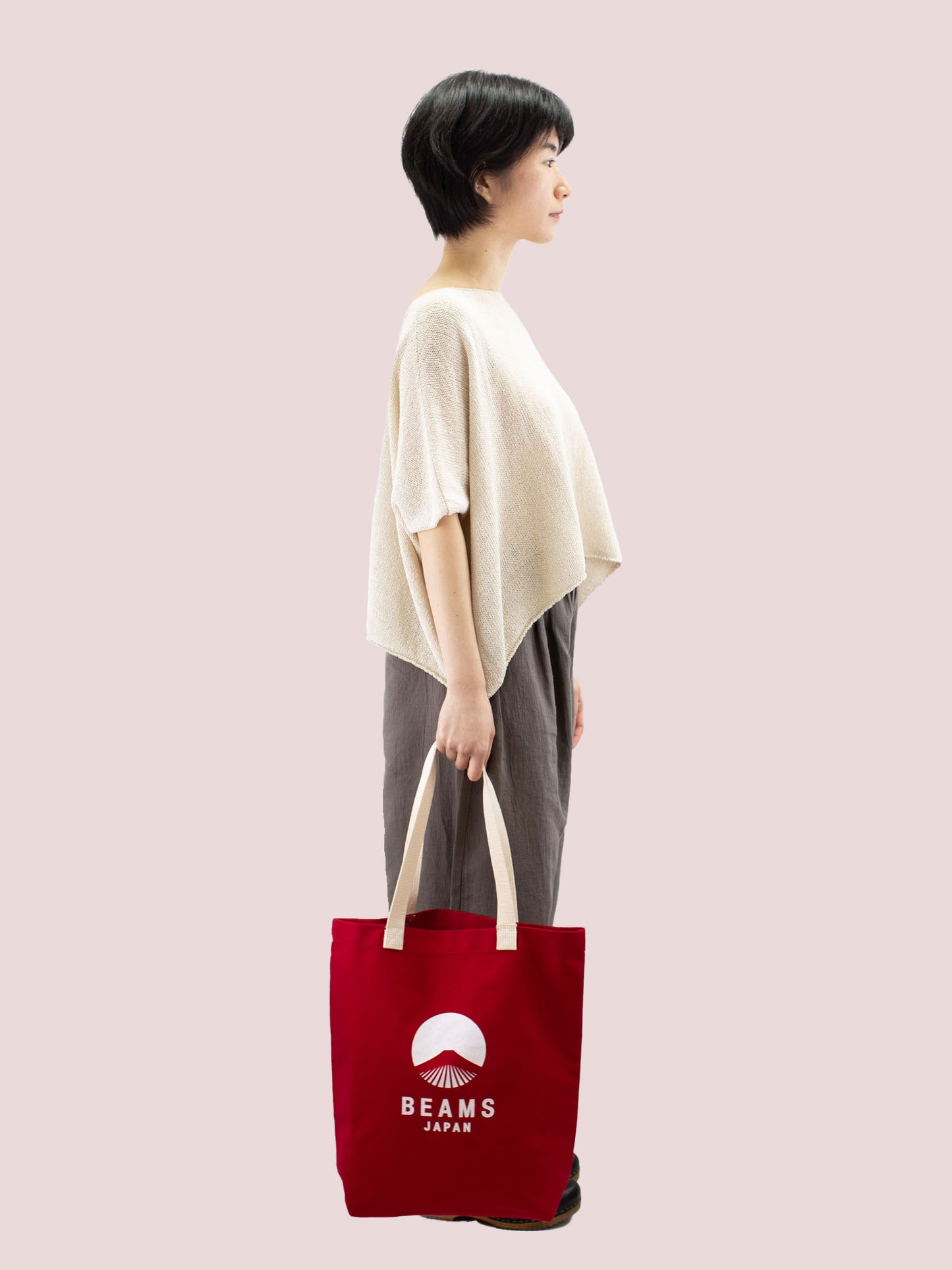 EVERGREEN WORKS X BEAMS Japan Tote Bag (Red)