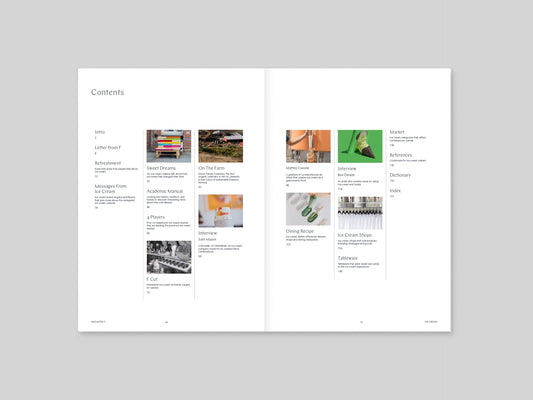 Magazine F - Ice-cream