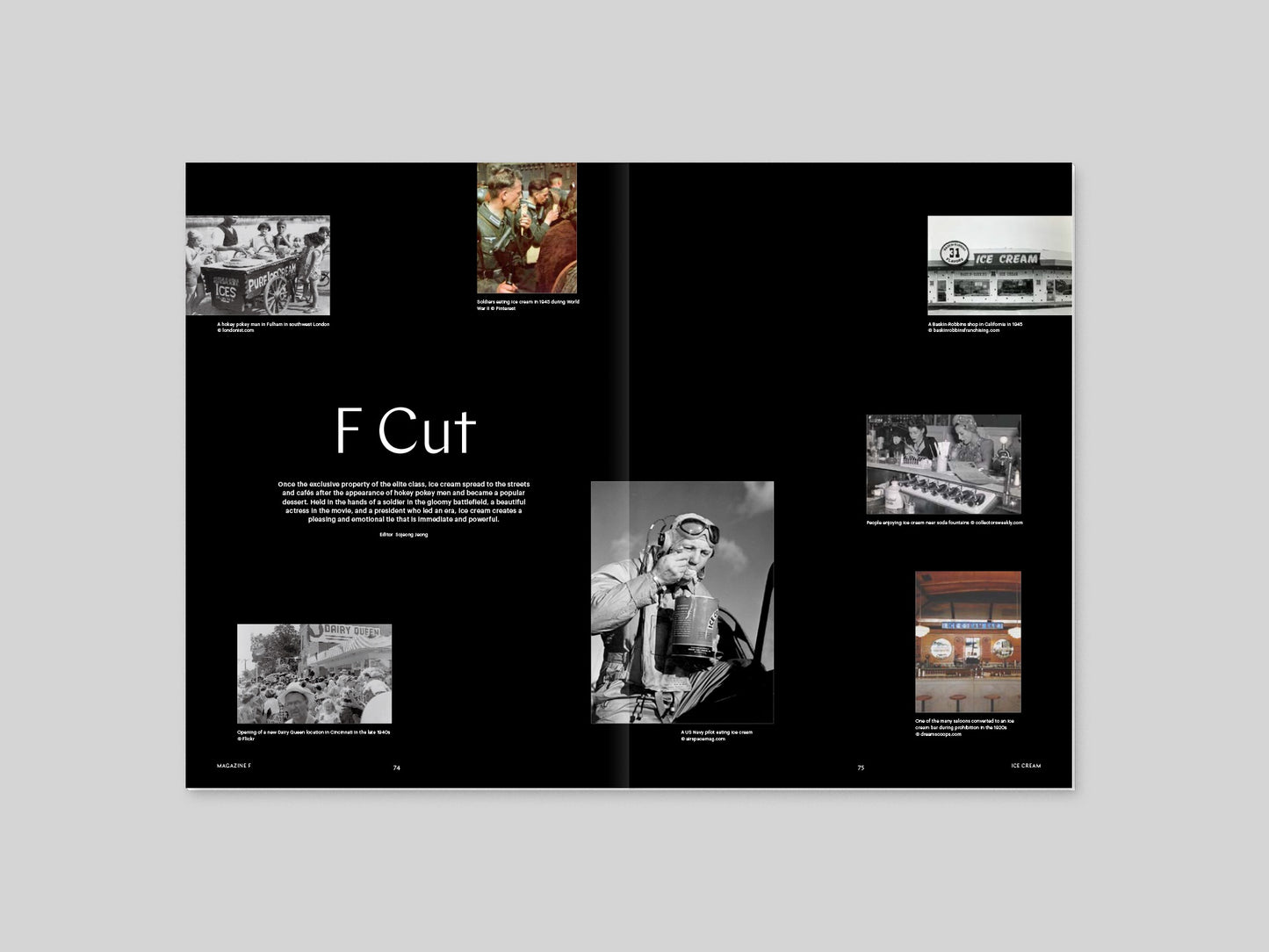 Magazine F - Ice-cream
