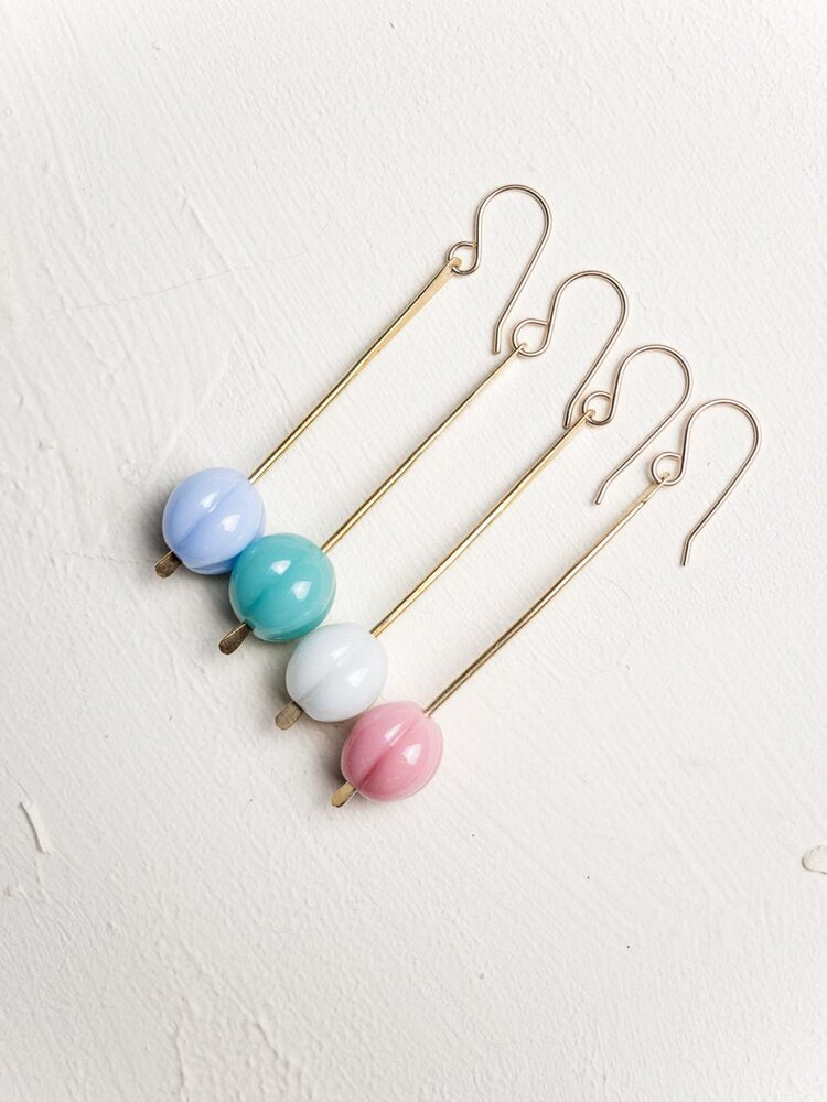 Minori Takagi Pastel Glass Earrings