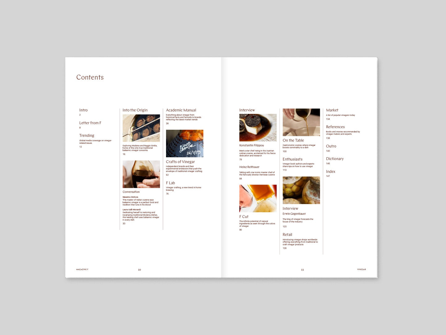 Magazine F - Vinegar