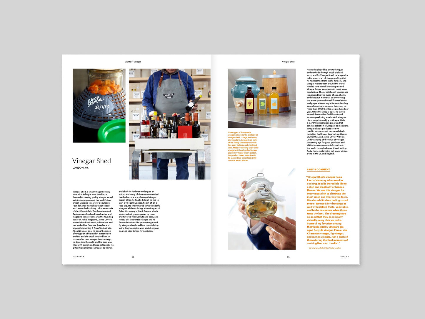 Magazine F - Vinegar
