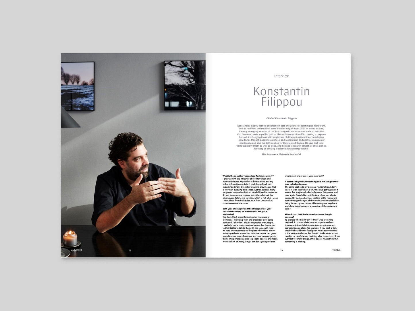 Magazine F - Vinegar