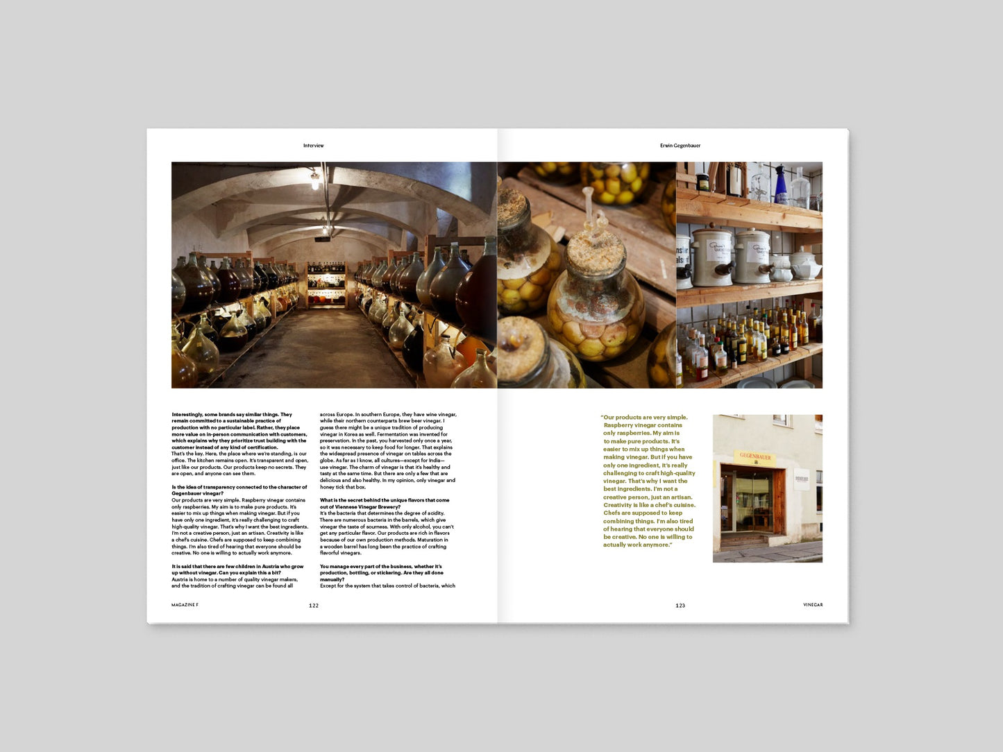 Magazine F - Vinegar