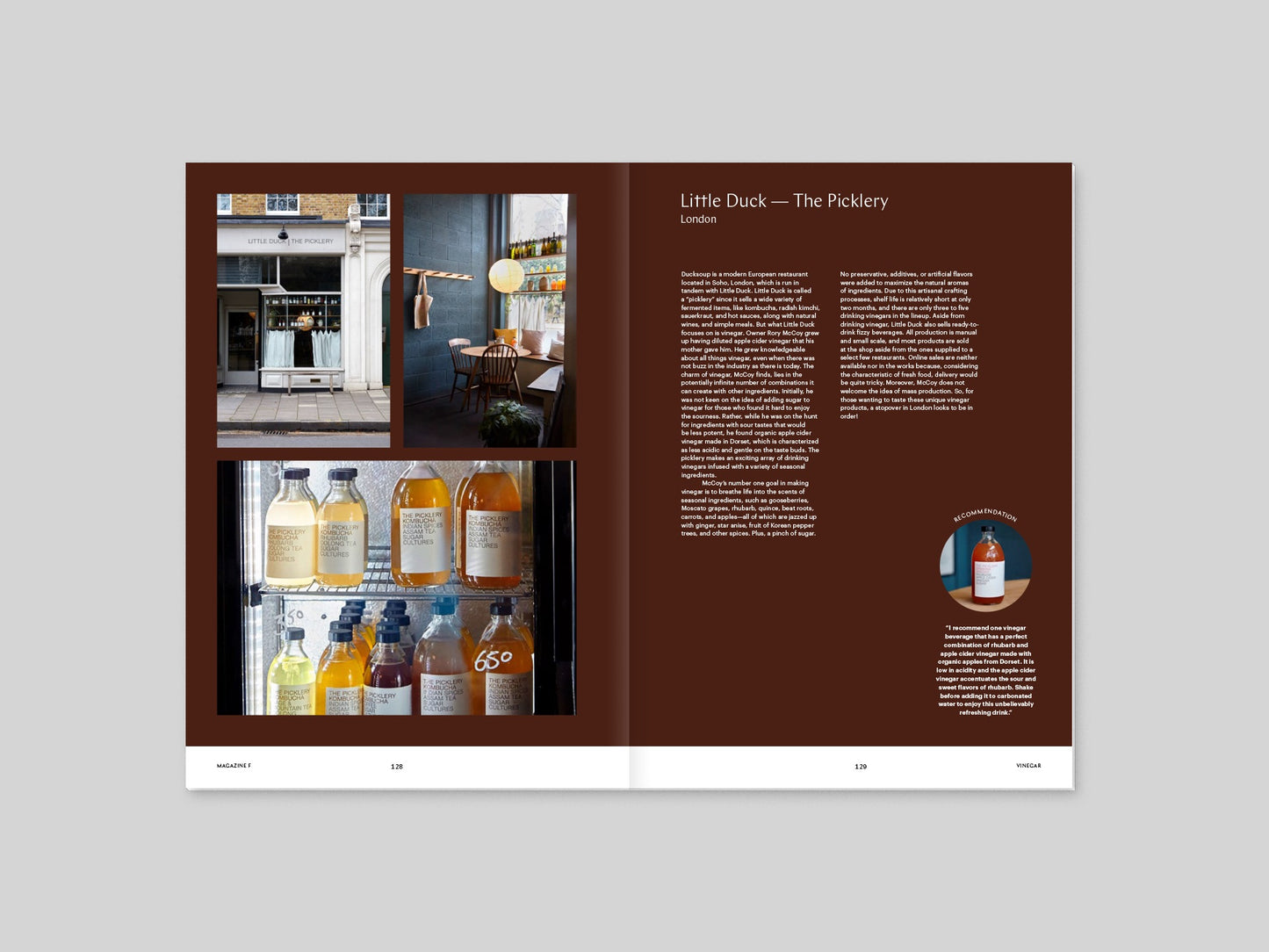 Magazine F - Vinegar