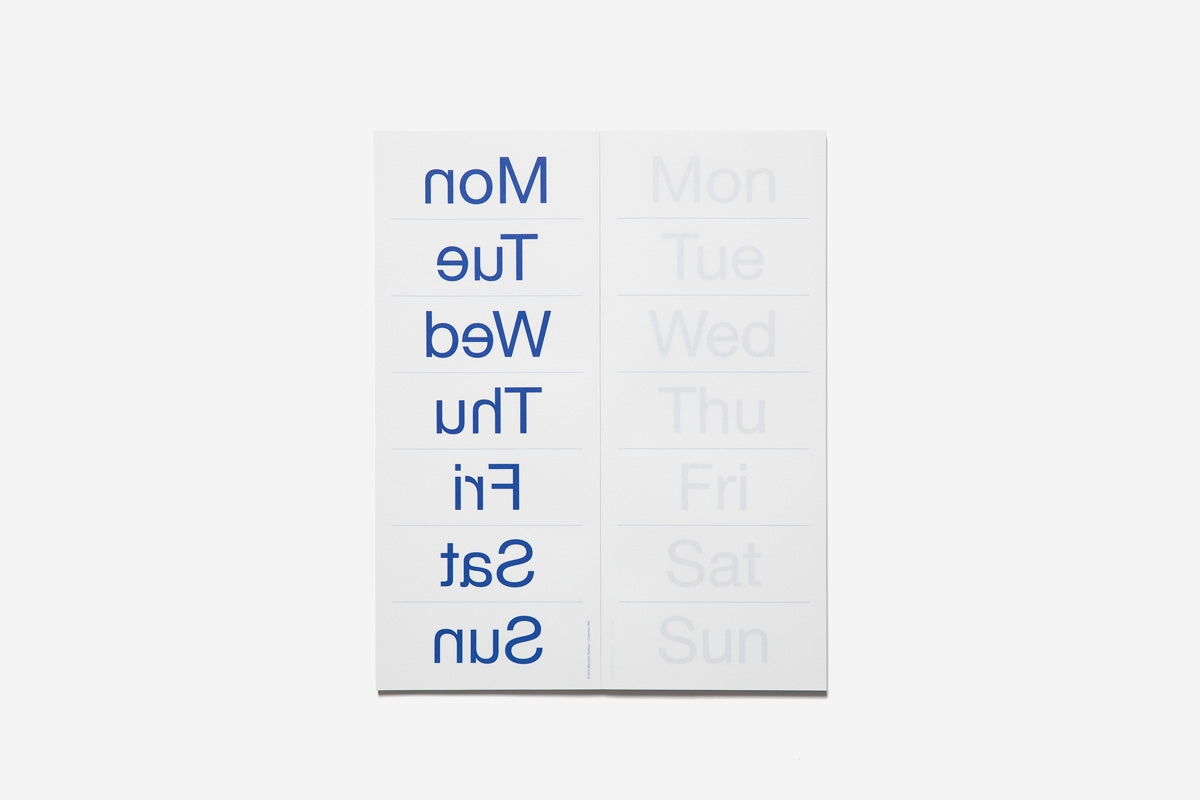 Marjolein Delhaas Weekly Notepad (New colour: Candyfloss)