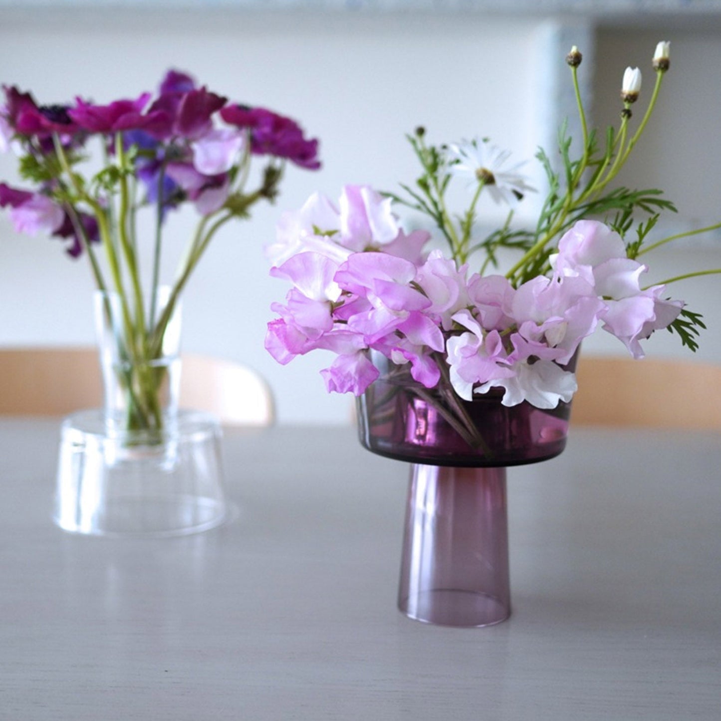 SGHR Sugahara Asperites Deco Flower Vase - Clear