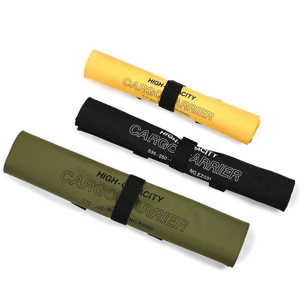 HIGHTIDE Cargo Bag: Large (Khaki/Yellow)