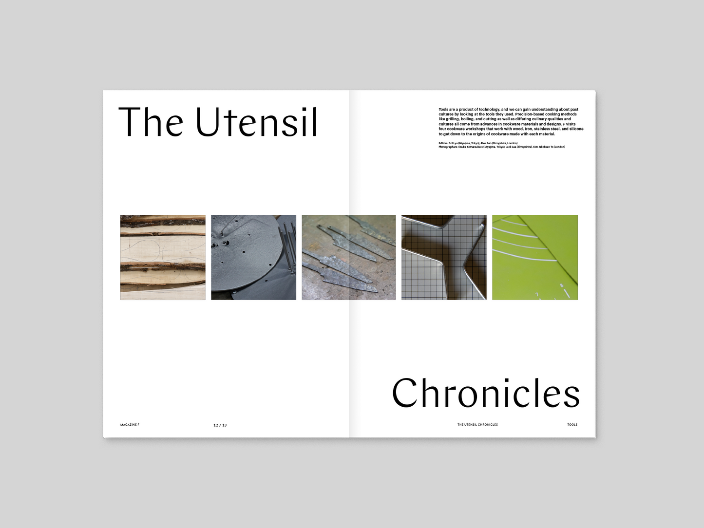 Magazine F - Tools