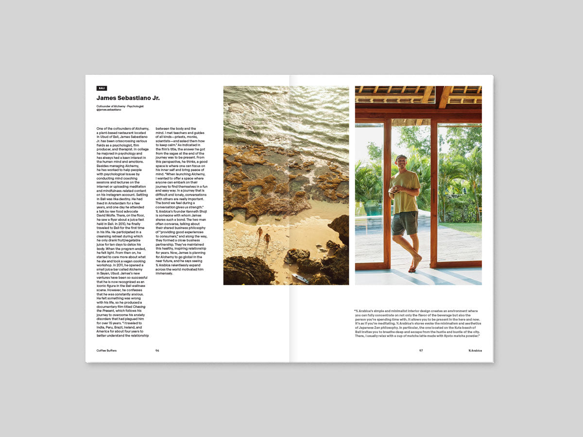 Magazine B - % Arabica