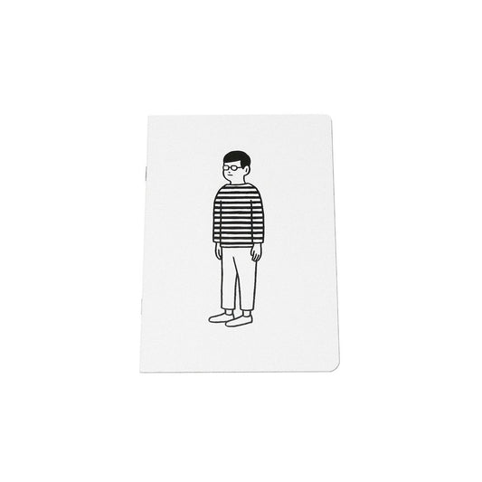 NORITAKE BORDER BOY A5 Notebook - lined (soft cover)
