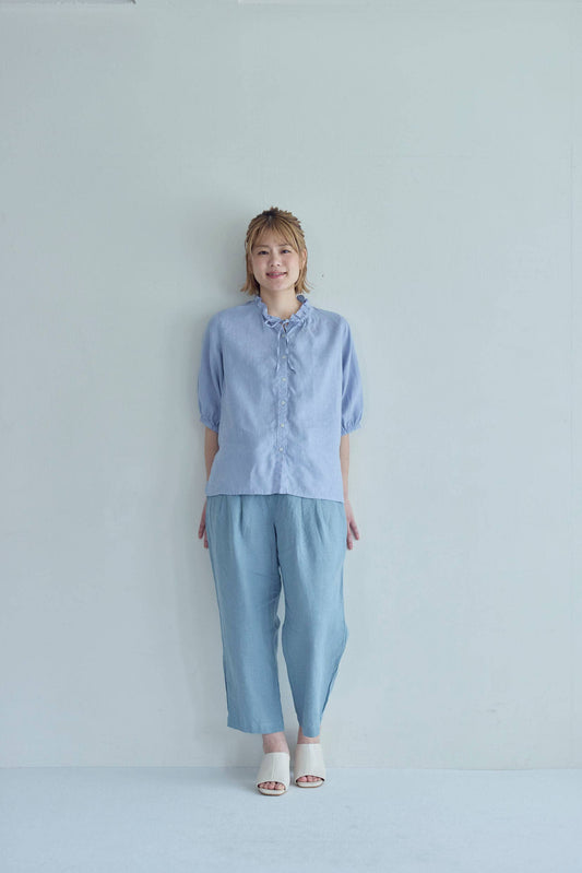 Fog Linen Work Jannet Pants Clair