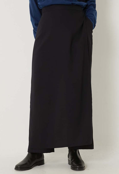 Blue Blue Japan Woman's Stretch Dry Twill Wide Wrap Pants