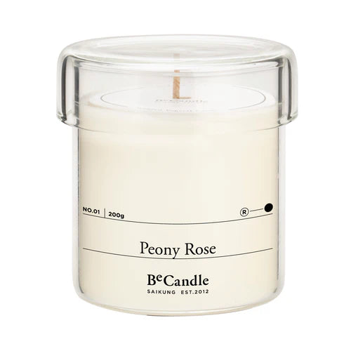 BeCandle - No. 1 Peony Rose