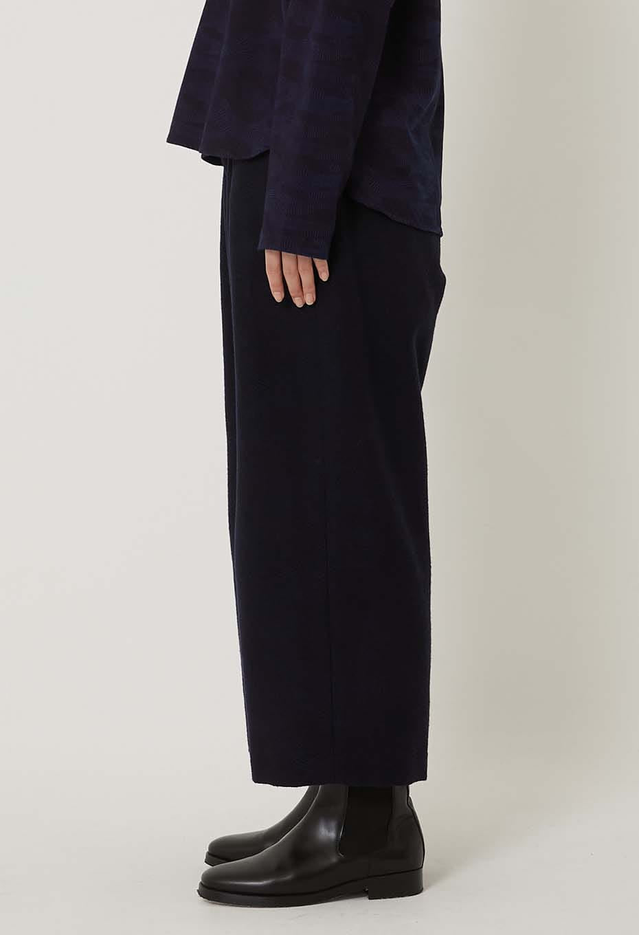 Blue Blue Japan Woman's "Wind Flow" Jacquard Pants