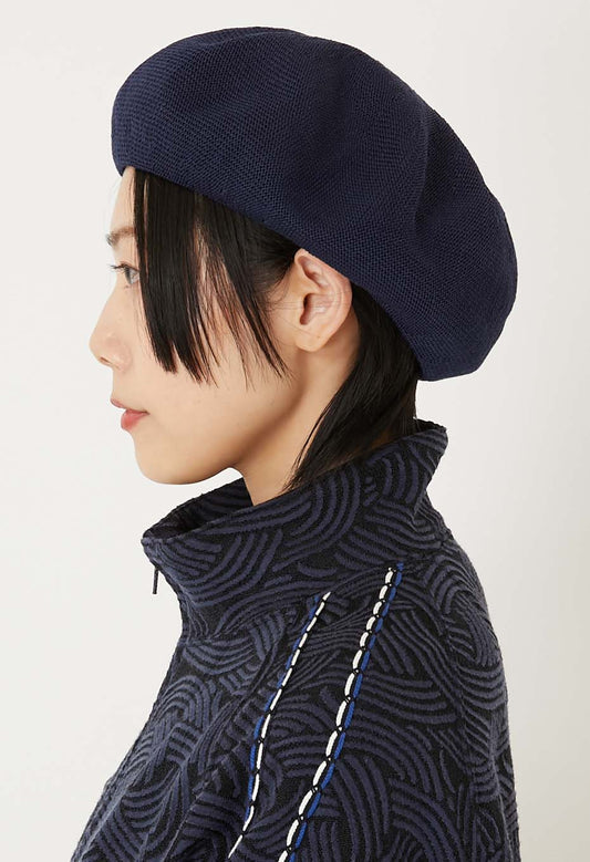 Blue Blue Japan Knitted Beret