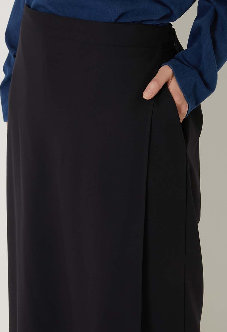 Blue Blue Japan Woman's Stretch Dry Twill Wide Wrap Pants