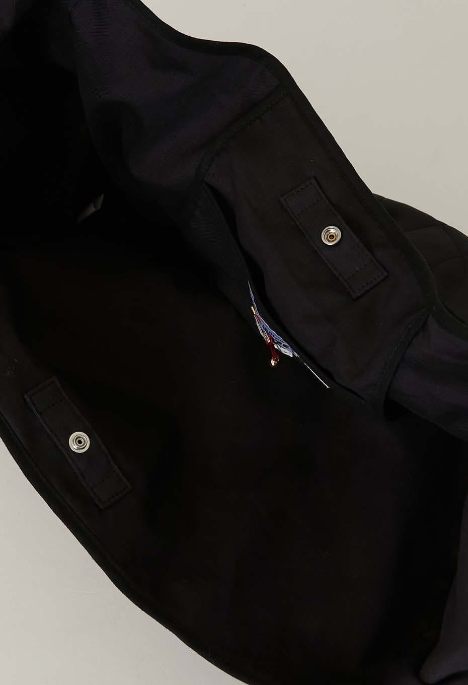 Blue Blue Japan Woven "Tora Ni Fuji" Quilted Mail Bag