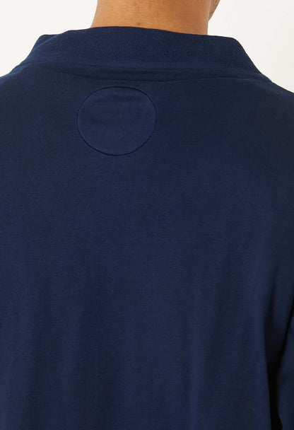 Blue Blue Japan Unisex Knitted Airy Smooth Indigo Haori Cardigan