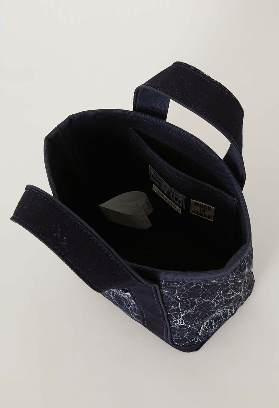 Blue Blue Japan Woven Indigo Mini Tote Bag