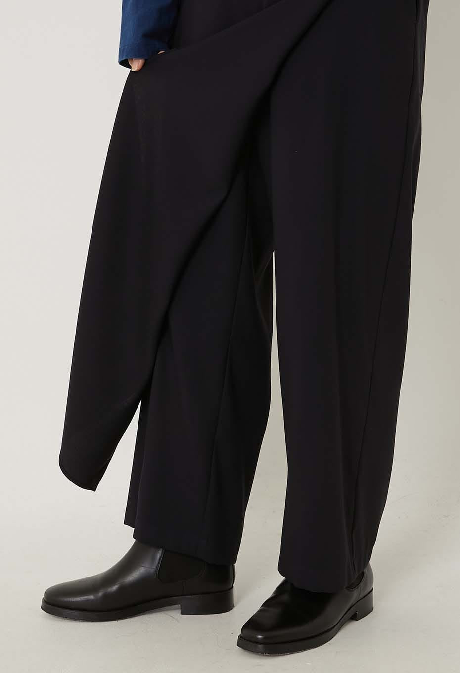 Blue Blue Japan Woman's Stretch Dry Twill Wide Wrap Pants