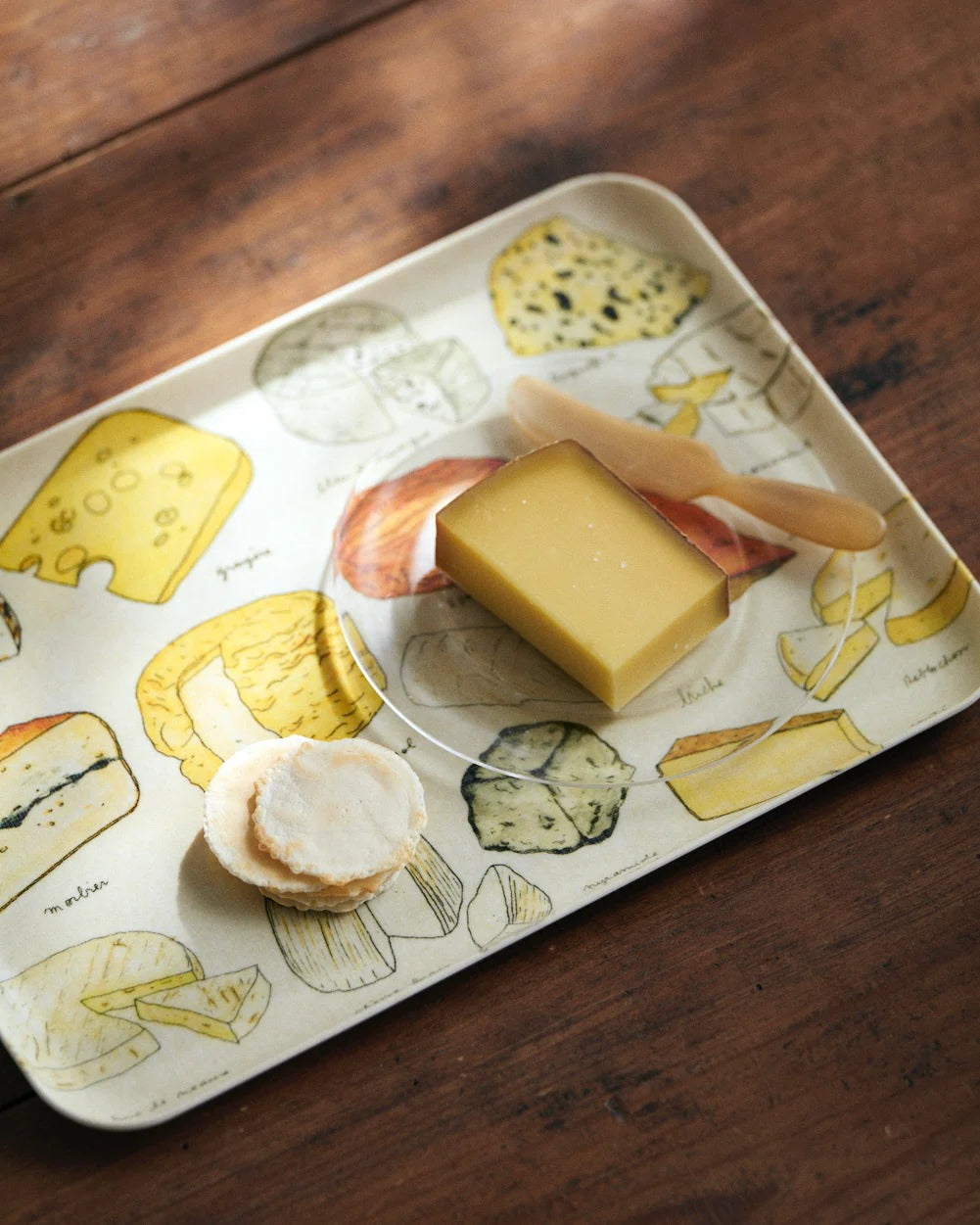 Fog Linen Work x Isabelle Boinot -  "Cheese Family" Tray