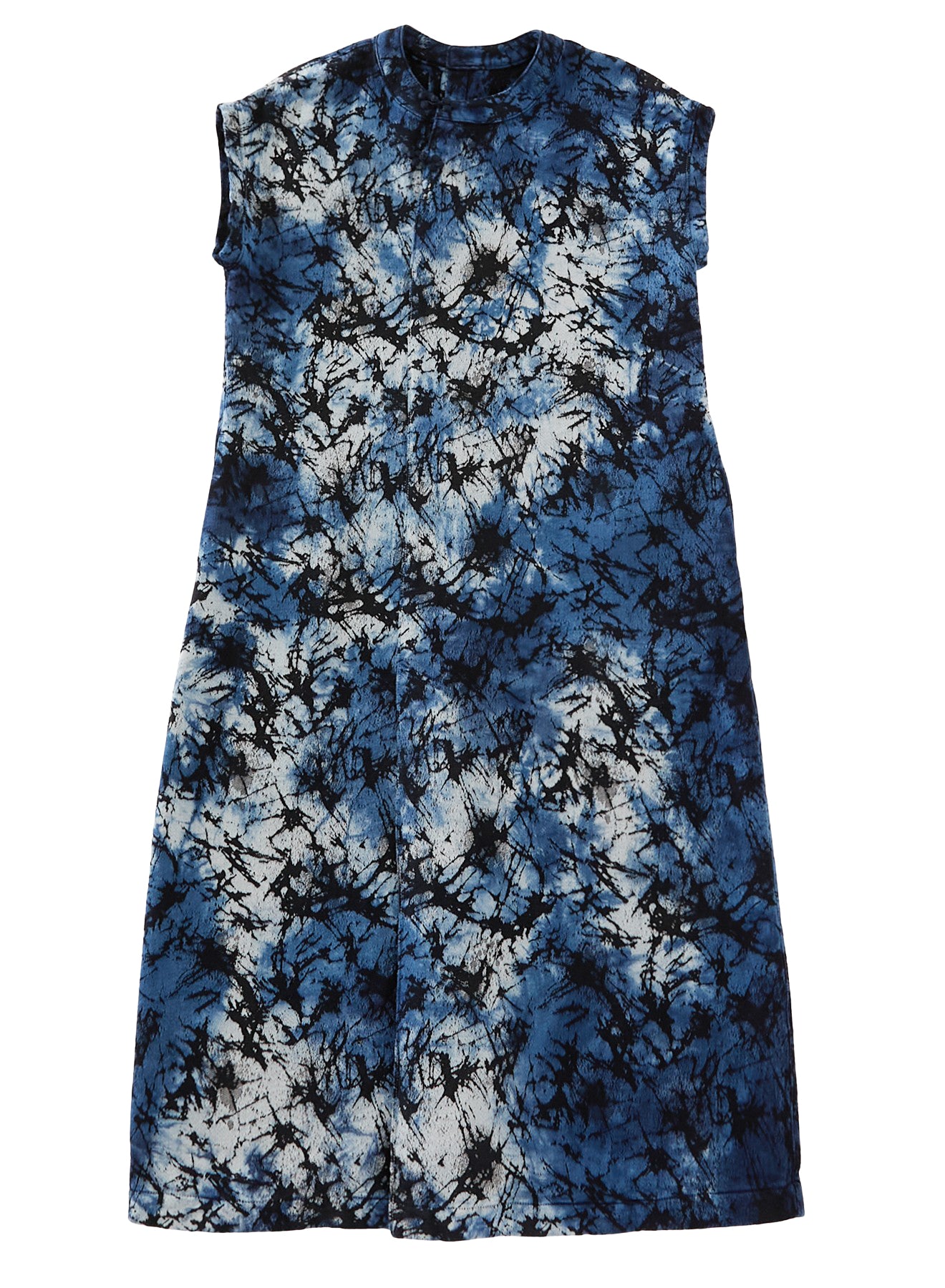 Blue Blue Japan Indigo Glass Jacquard Hand-dyed Dress