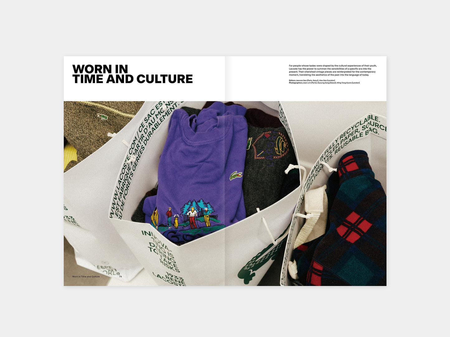 Magazine B: Lacoste