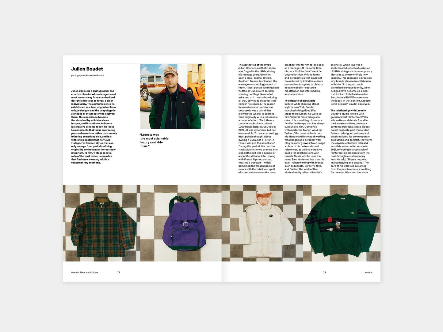 Magazine B: Lacoste