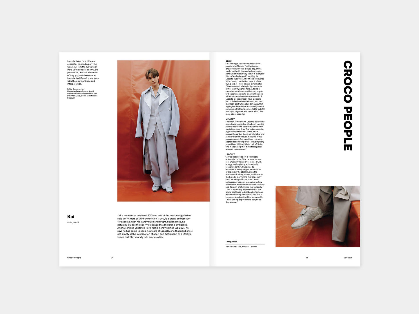 Magazine B: Lacoste