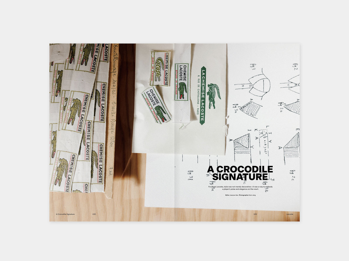 Magazine B: Lacoste