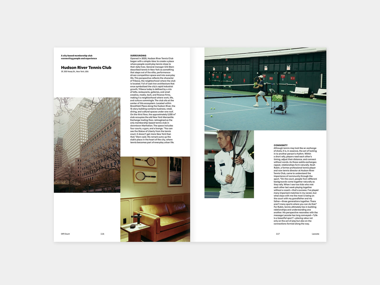Magazine B: Lacoste