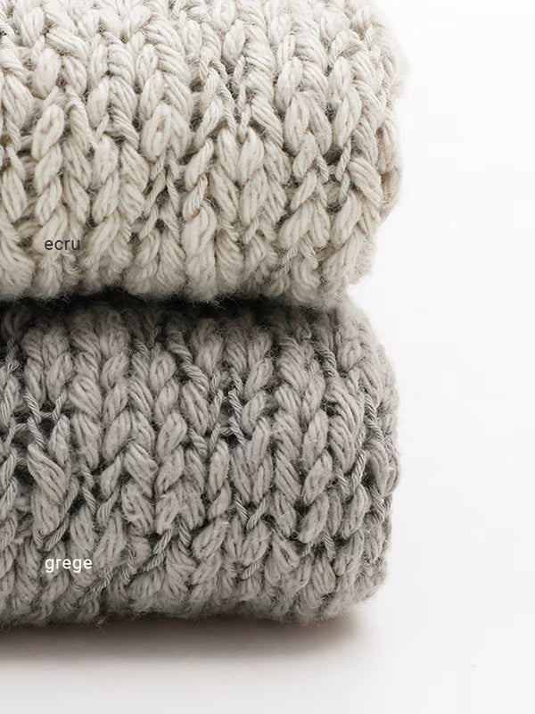 evam eva Cotton Slub Vest - Grege