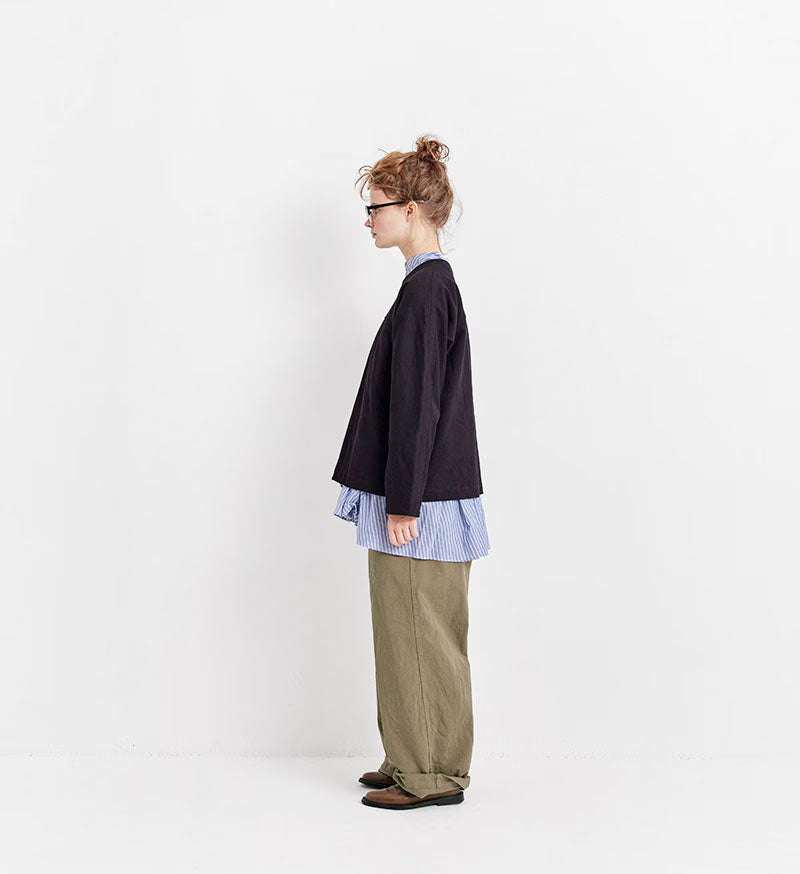 Veritecoeur Fleece Pullover - Black