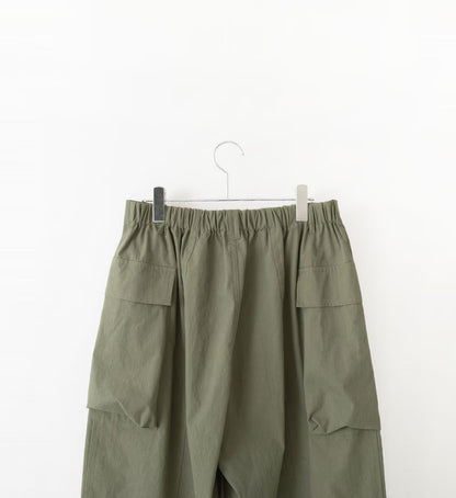 Veritecoeur Peach Skin Cargo Pants - Khaki