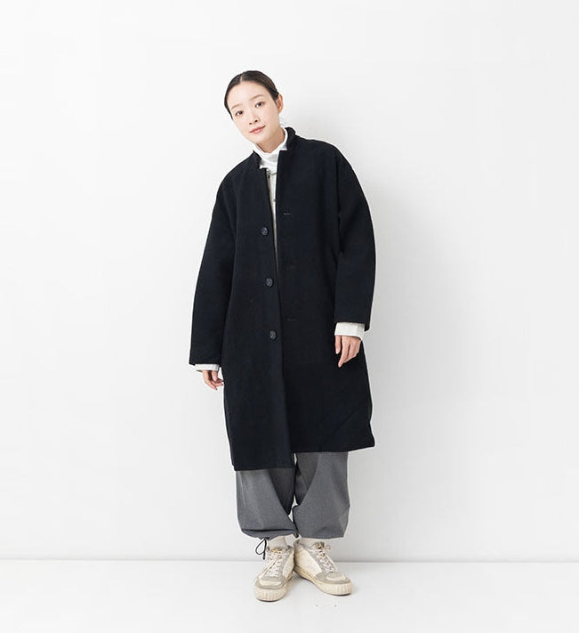 [Arriving Next Monday] Veritecoeur Wool Coat - Black (One Size Fits All)