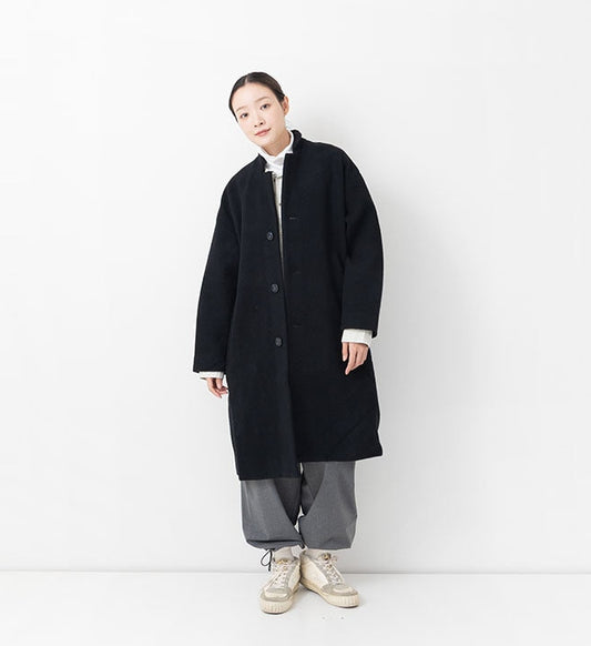 [Arriving Next Monday] Veritecoeur Wool Coat - Black (One Size Fits All)
