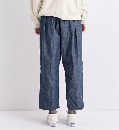 Veritecoeur Cotton Linen Denim Pants (2657U)