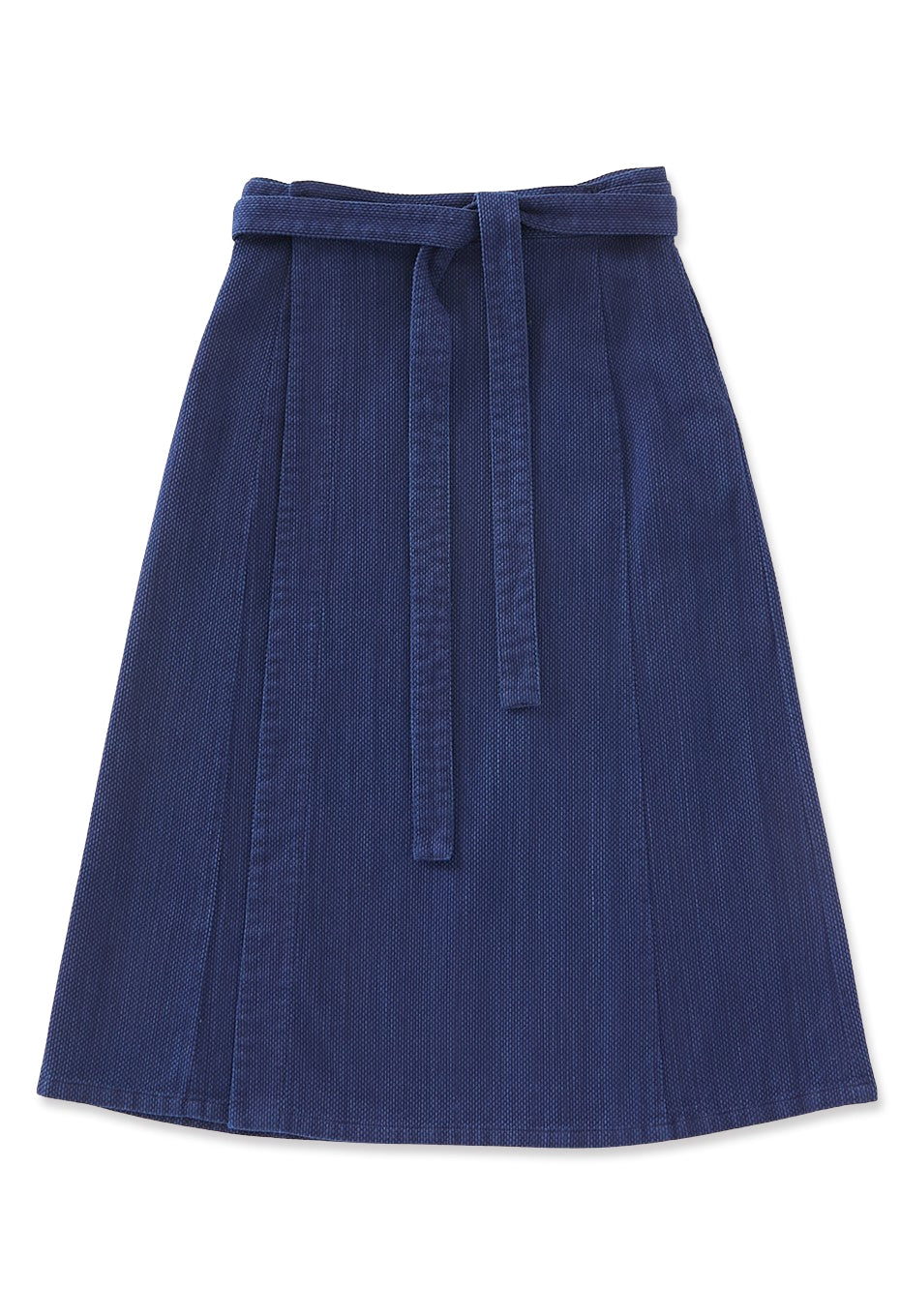Blue Blue Japan Kasezome Sashiko Wrap Skirt