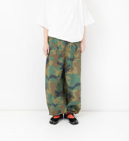 Veritecoeur Wide Baker Pants Camo - LTD188