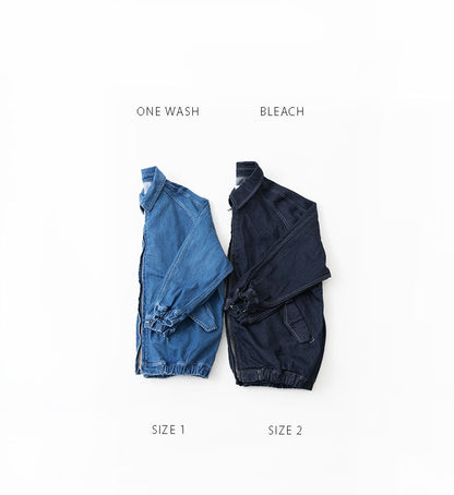 [Arriving Next Monday] Veritecoeur Denim Blouson Jacket - One Wash